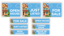 Real Estate Combo Sign Pack | Coroplast Double Sided