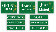 Real Estate Combo Sign Pack | Coroplast Double Sided