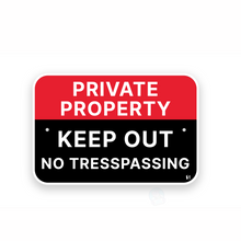Custom metal Alert-Safety sign. 12" x 18".