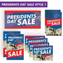 Holiday/Event Sale Sign Kits.